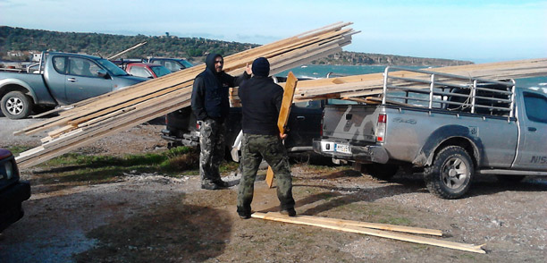 Πύργος-Βρέθηκαν 30 τόνοι παράνομης ξυλείας