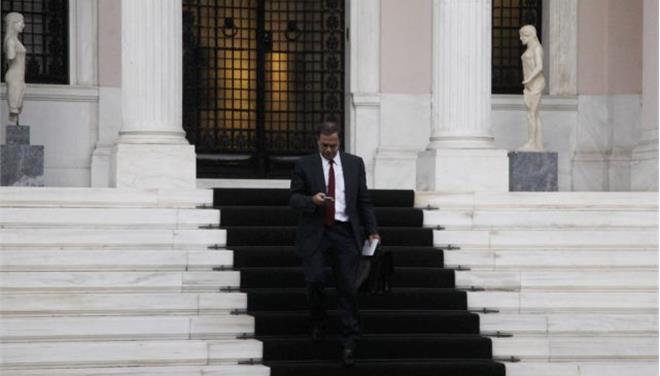 Και ο Χαρδούβελης στη συνάντηση Σαμαρά-Βενιζέλου