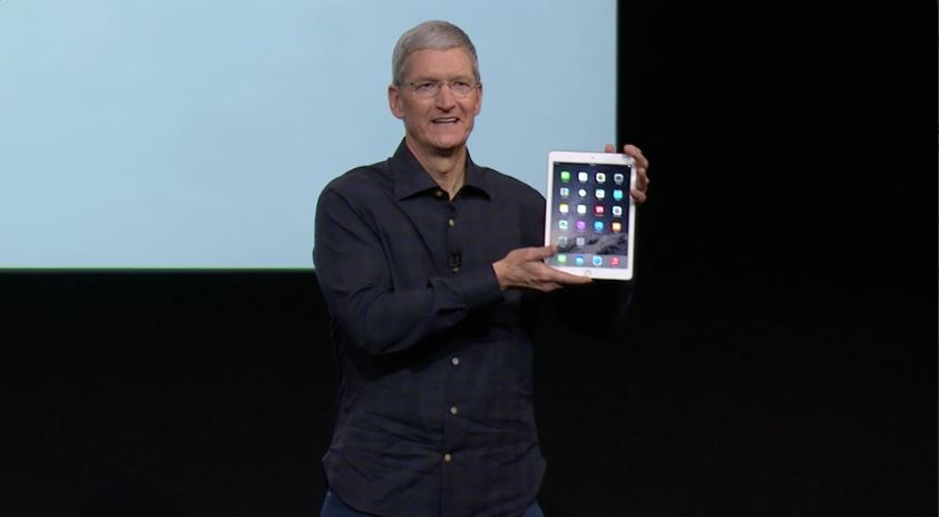 Η Apple παρουσιάζει το iPad Air 2