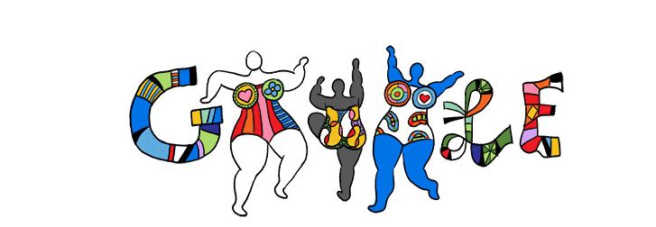 Στη Νίκι ντε Σεν Φαλ αφιερωμένο το σημερινό Doodle της Google