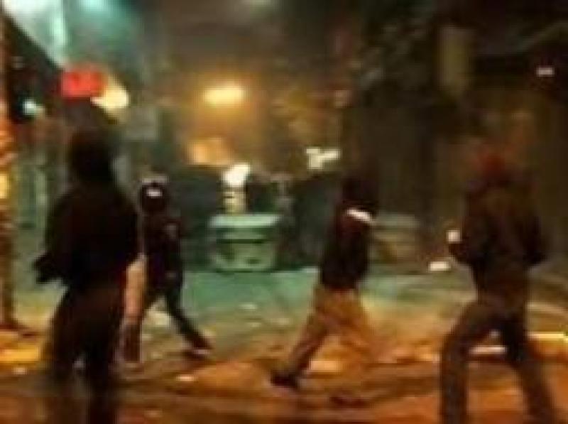 Άγρια συμπλοκή οπαδών στη Θεσσαλονίκη