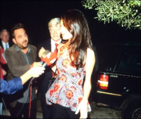 ΒΙΝΤΕΟ-Η δεξίωση για την Αλαμουντίν