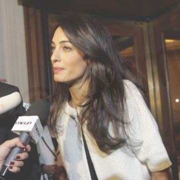 ΦΩΤΟ-Αμάλ Αλαμουντίν: Τιμή μου που με καλέσατε