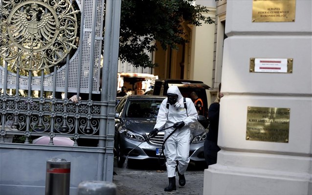 Τουρκία: Καθησυχασμός για την ύποπτη σκόνη στα προξενεία