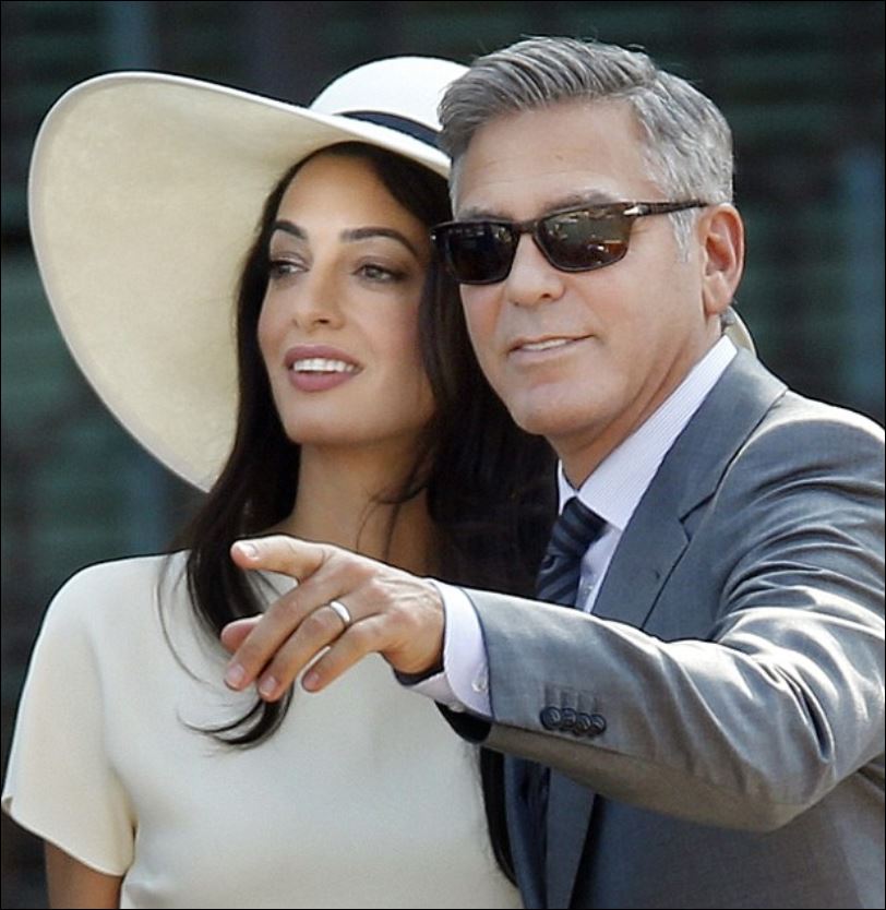 ΦΩΤΟ-Το νέο γαμήλιο πάρτι του Κλούνεϊ και της Αμάλ