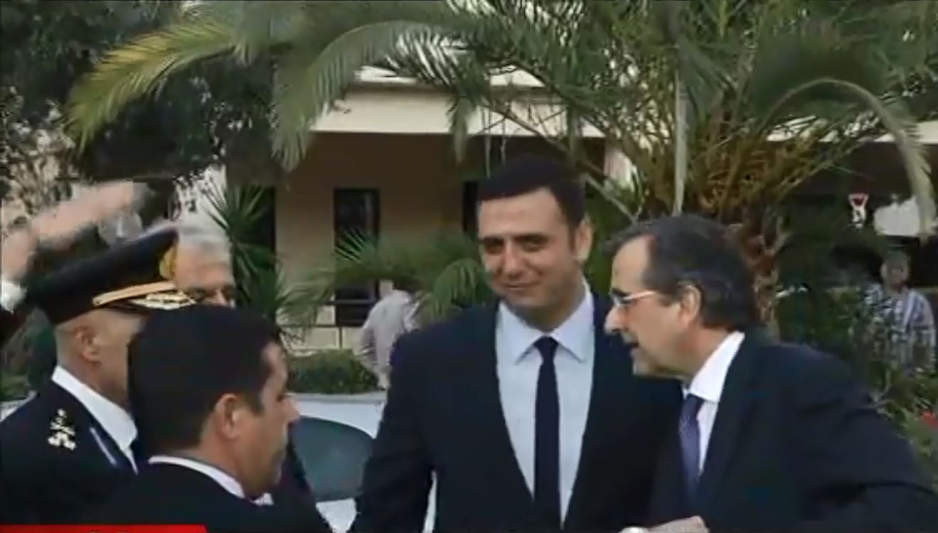 ΒΙΝΤΕΟ-Στην Πυροσβεστική ο Σαμαράς