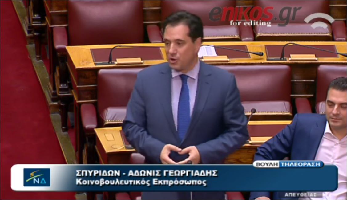 ΒΙΝΤΕΟ-Άδωνις: Με τιμή και με καμάρι έχω ψηφίσει όλα τα μνημόνια