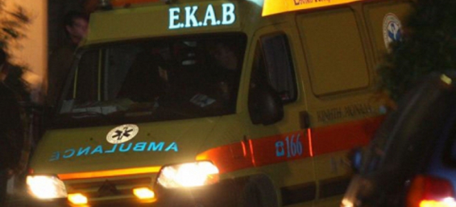 Ανετράπη αυτοκίνητο στα Χανιά