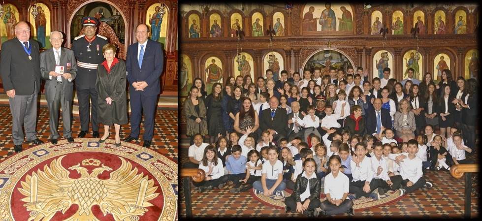 Βρετανία: Τίμησαν 90χρονο Έλληνα για τα 60 χρόνια διδασκαλίας Ελληνικών