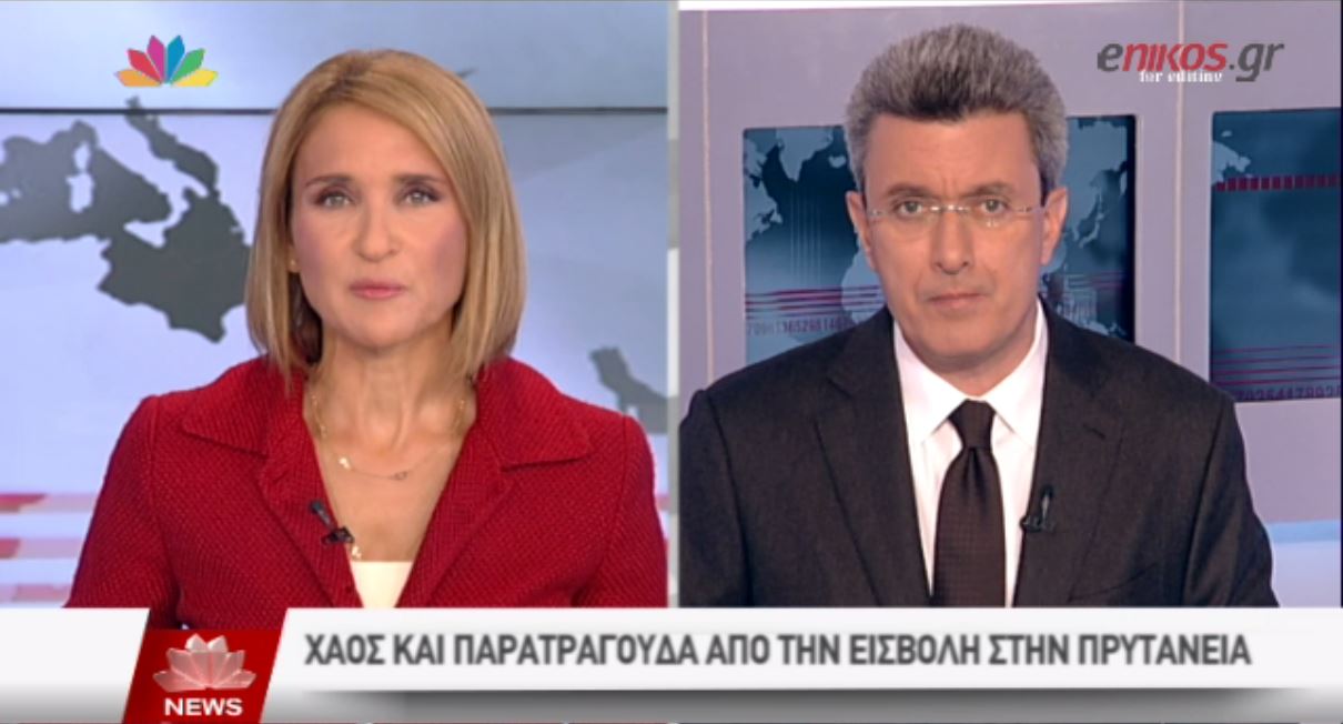 ΒΙΝΤΕΟ-Ο Νίκος Χατζηνικολάου για την “έφοδο” των φοιτητών στη Σύγκλητο