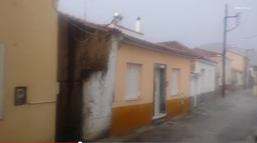 ΒΙΝΤΕΟ-Έντονες πλημμύρες στη Λέσβο