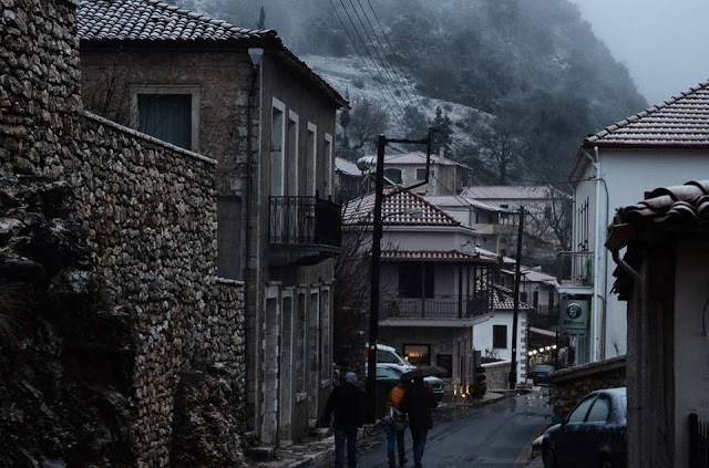 Χιόνισε στα ορεινά της Ηπείρου