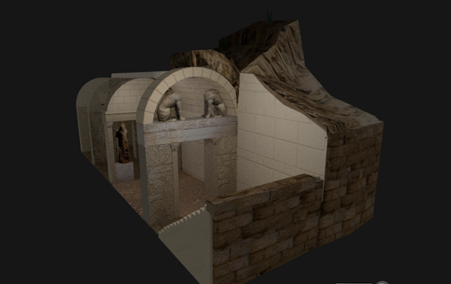 ΒΙΝΤΕΟ-3D περιήγηση στον τάφο της Αμφίπολης