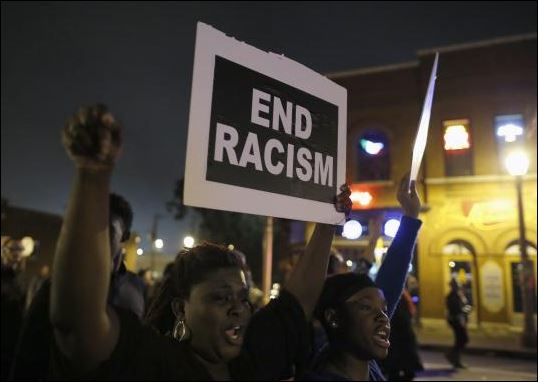 ΦΩΤΟ-Φέργκιουσον-Διαδήλωση για τη δολοφονία του Αφροαμερικανού