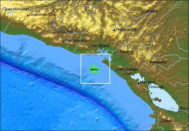 Τώρα-Πολύ ισχυρός σεισμός–7,4 R στο Ελ Σαλβαδόρ-Προειδοποίηση για τσουνάμι