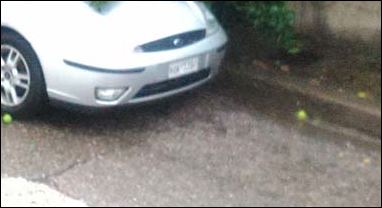 ΦΩΤΟ-Δέντρο καταπλάκωσε αυτοκίνητο