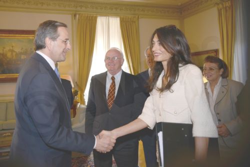 ΤΩΡΑ-Ολοκληρώθηκε η συνάντηση Σαμαρά-Αλαμουντίν