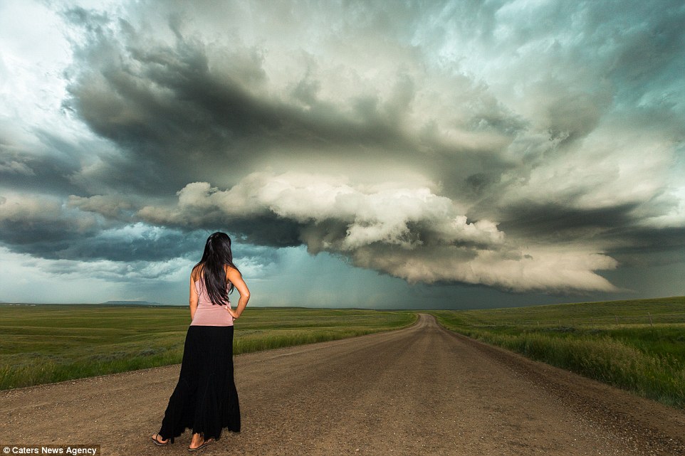 ΦΩΤΟ-Το ζευγάρι που λατρεύει τους τυφώνες