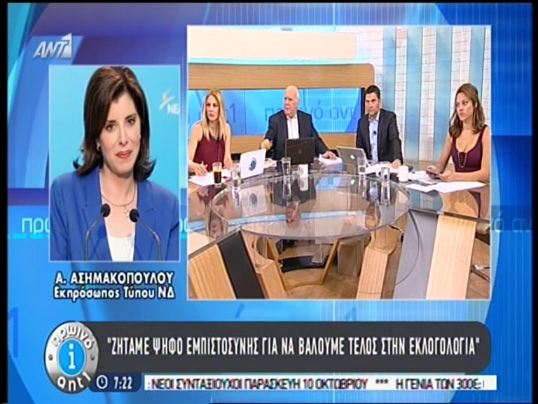ΒΙΝΤΕΟ-Ασημακοπούλου: Η εκλογολογία δεν είναι καλή για τη χώρα