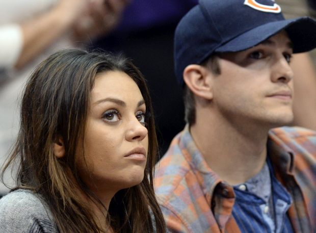 ΦΩΤΟ-Ο Κούτσερ απάτησε την Κούνις