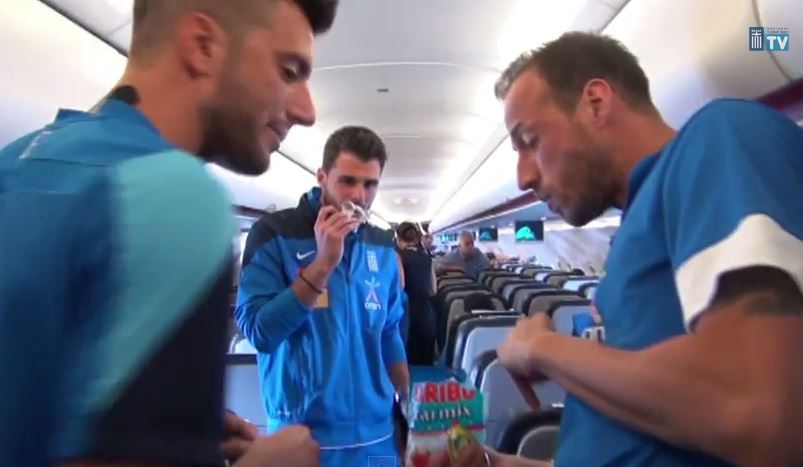 ΒΙΝΤΕΟ-Η πτήση της Εθνικής για το Ελσίνκι