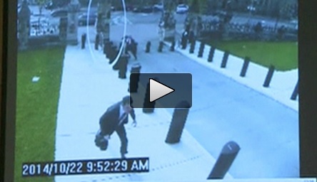 Νέο βίντεο από την ένοπλη επίθεση στην Οτάβα