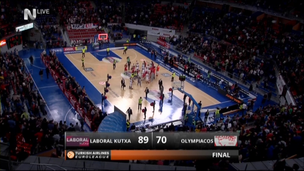 Τελικό: Λαμποράλ Κούτσα-Ολυμπιακός 89-70
