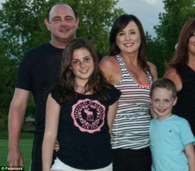 Attack: Scott Gimbel, left, shot his estranged wife Linda Sachs Gimbel, right, in an Orange County parking lot during a custody exchange. He then killed himself as their daughter, 13, and son, seven, watched from the car