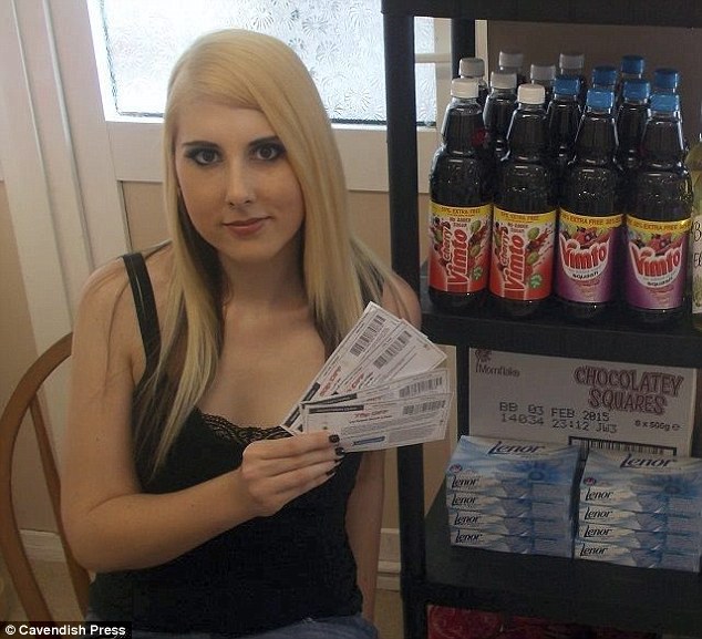 Ms Smith suffers from a rare condition that affects around 1,000 people in the UK and causes muscle spasms