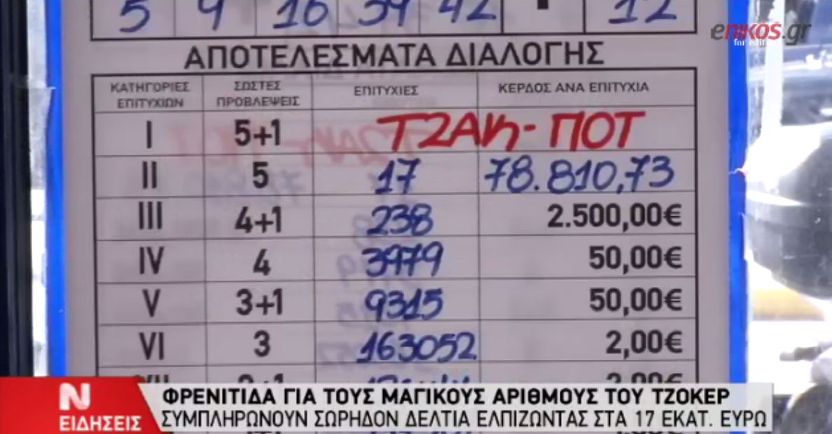 ΒΙΝΤΕΟ-Στον “πυρετό” του ΤΖΟΚΕΡ