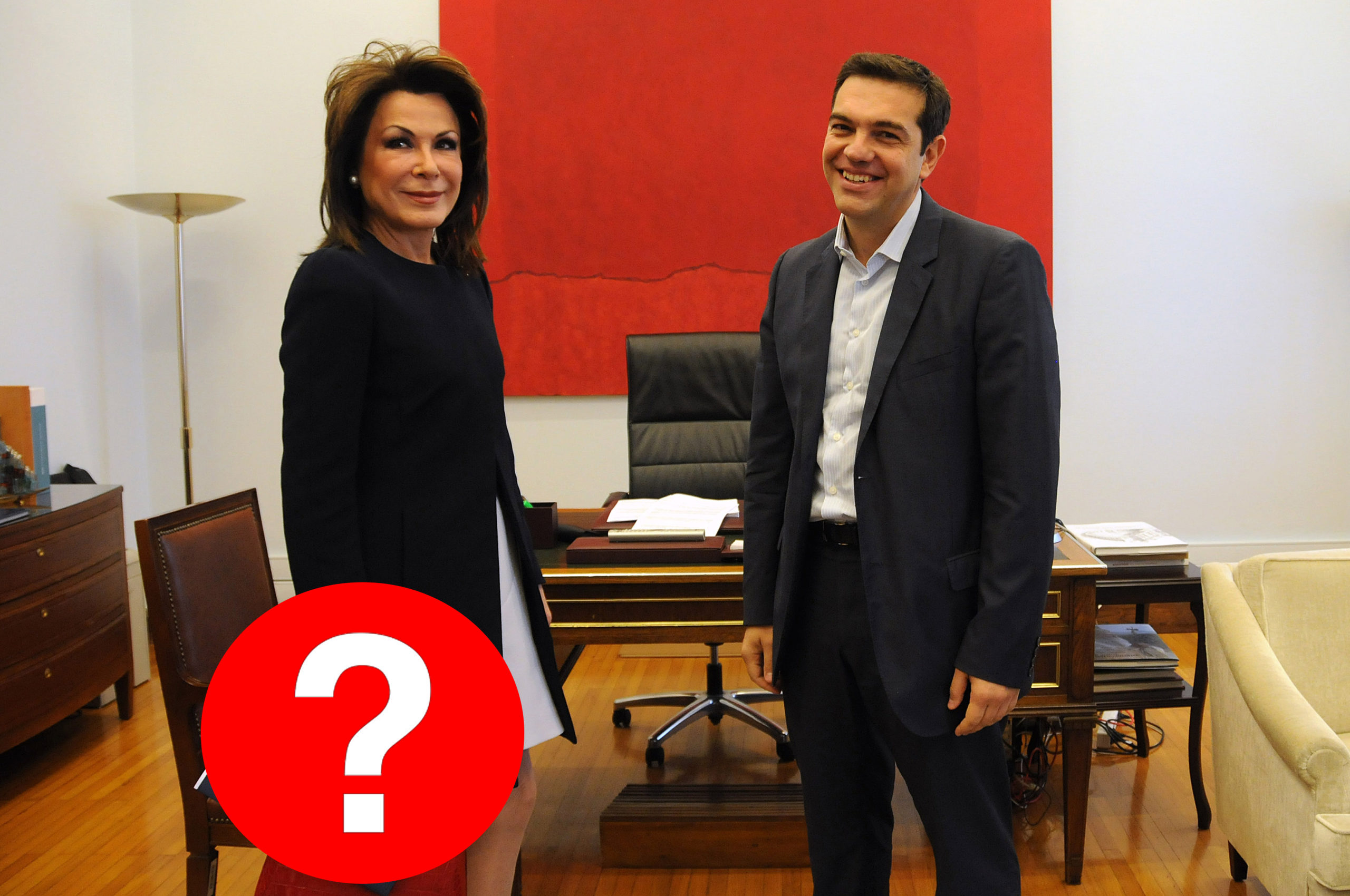 ΦΩΤΟ-Με τι τσάντα πήγε η Γιάννα στον Τσίπρα