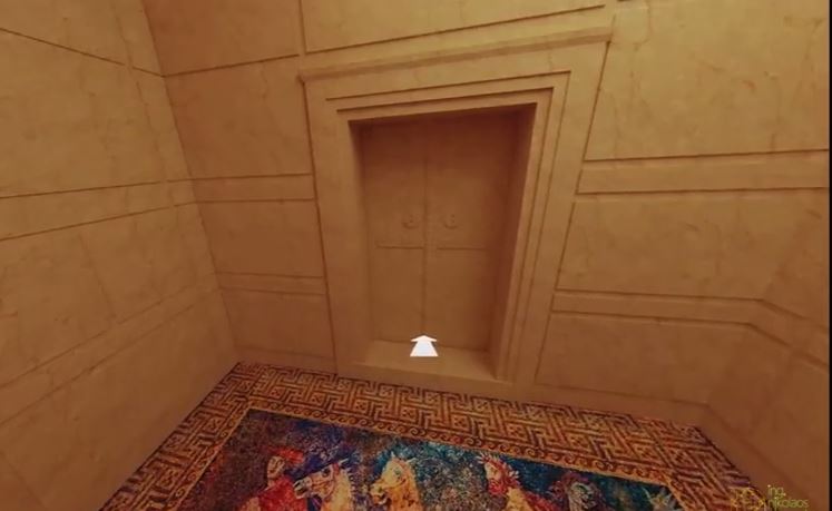 ΒΙΝΤΕΟ-Αμφίπολη: Νέα τρισδιάστατη περιήγηση στον τύμβο