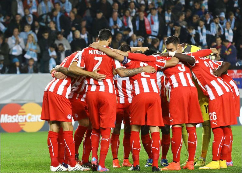 H ενδεκάδα του Ολυμπιακού