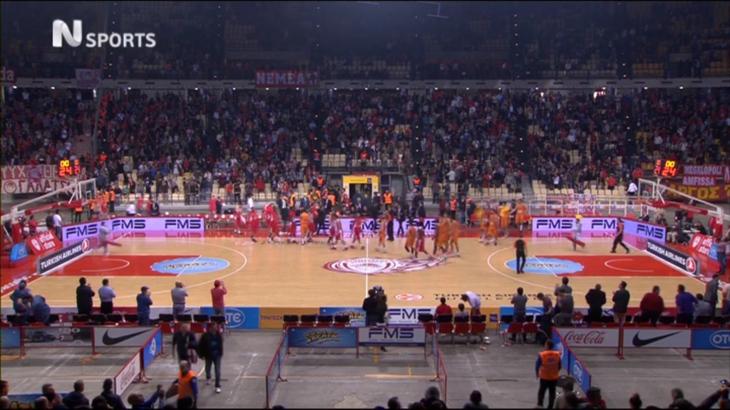 Τελικό:Ολυμπιακός-Γαλατάσαραϊ 93-66