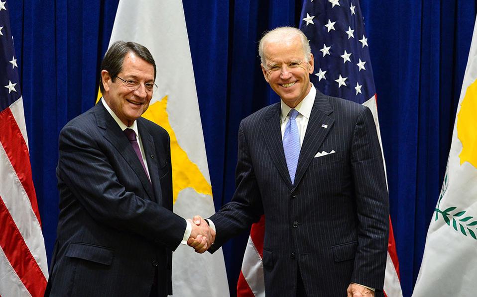 Για την ένταση στην ΑΟΖ συζήτησαν Μπάιντεν-Αναστασιάδης