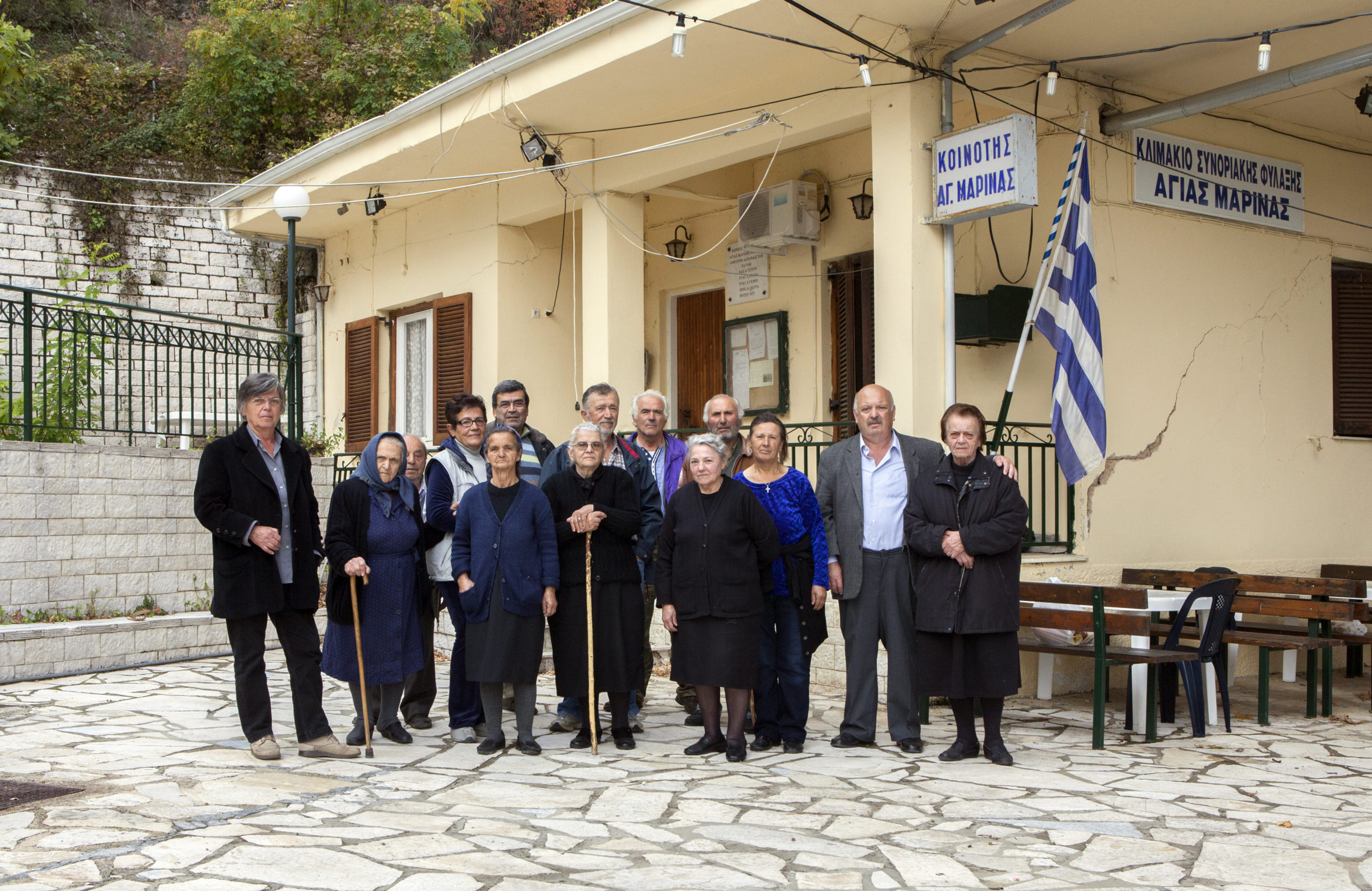 ΦΩΤΟ-Οι ακρίτες στην Αγία Μαρίνα