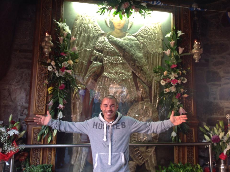 Προσκύνησε στη Λέσβο ο Ζαμπίδης