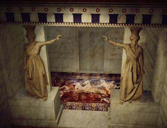 Το Βίντεο που σε φέρνει πιο κοντά στην Αμφίπολη-Η μεγαλοπρέπεια του τύμβου