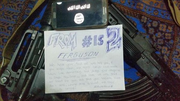 ΦΩΤΟ-Η πρόταση της ISIS στους διαδηλωτές του Φέργκιουσον
