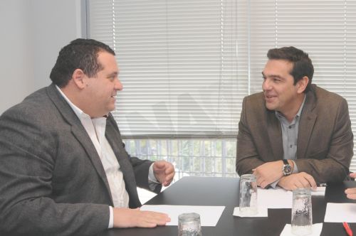 Για τις τουρκικές προκλήσεις συζήτησε ο Τσίπρας με τον Κύπριο πρέσβη