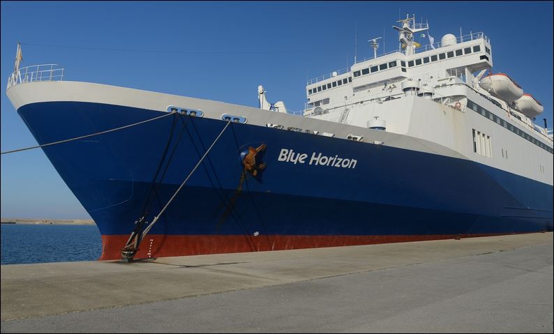 Κανονικά ο πλους του Blue Horizon προς το Ηράκλειο