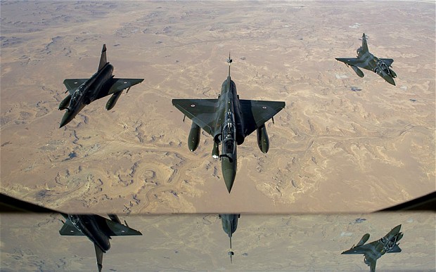Γαλλικά μαχητικά Μιράζ στην Ιορδανία για την ISIS
