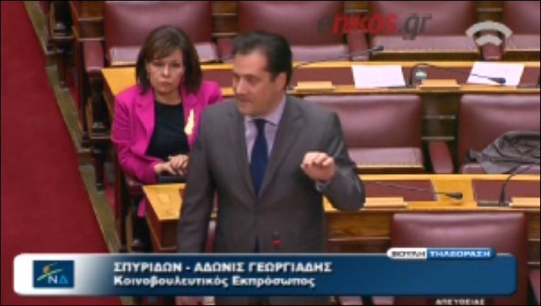 ΒΙΝΤΕΟ-Ο Άδωνις στον Στρατούλη: Κάνατε χαριτωμενιές του τύπου αν έφαγα πασατέμπους ή σαλάτες