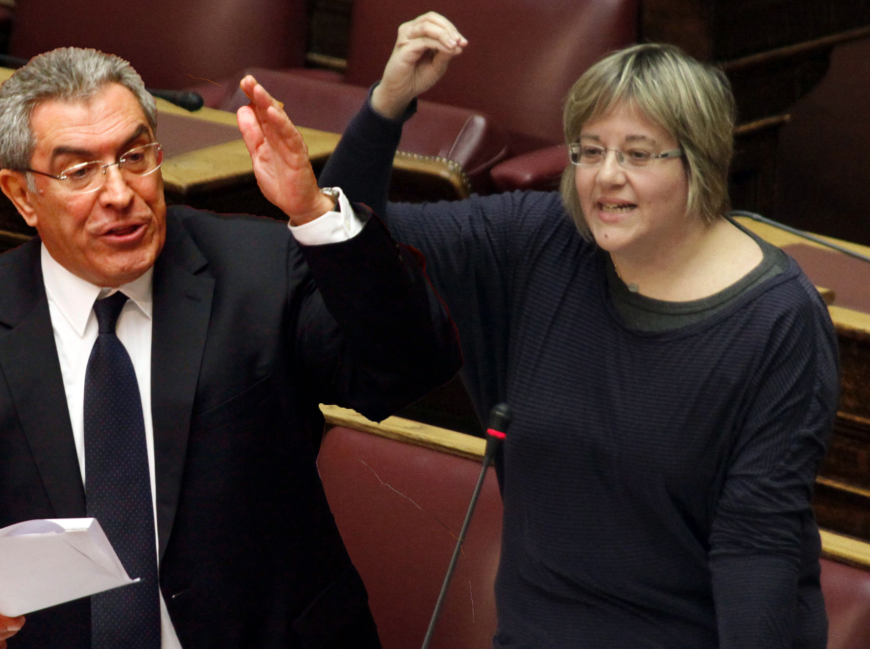 Κατριβάνου στον Καπερνάρο: Είστε χυδαίος, είστε ρατσιστής