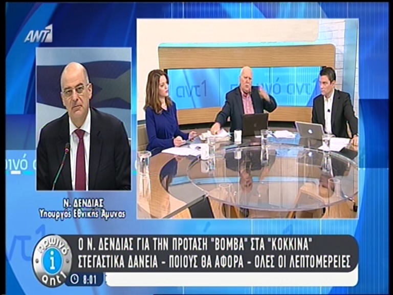 ΒΙΝΤΕΟ-O Δένδιας για τη ρύθμιση με τα δάνεια-Τι θα γίνει με τις δόσεις