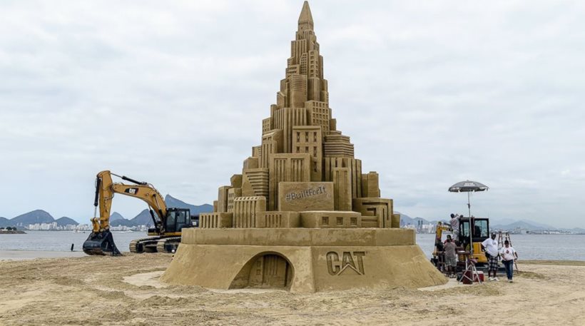 ΒΙΝΤΕΟ-Ένα παλάτι στην άμμο για… ρεκόρ Γκίνες