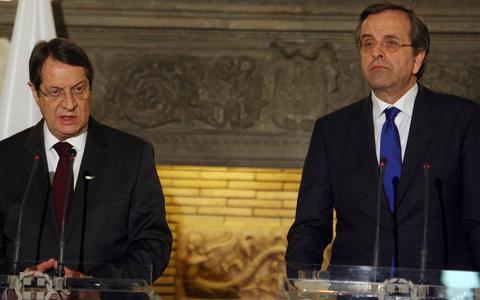 ΒΙΝΤΕΟ-Οι κοινές δηλώσεις Σαμαρά-Αναστασιάδη