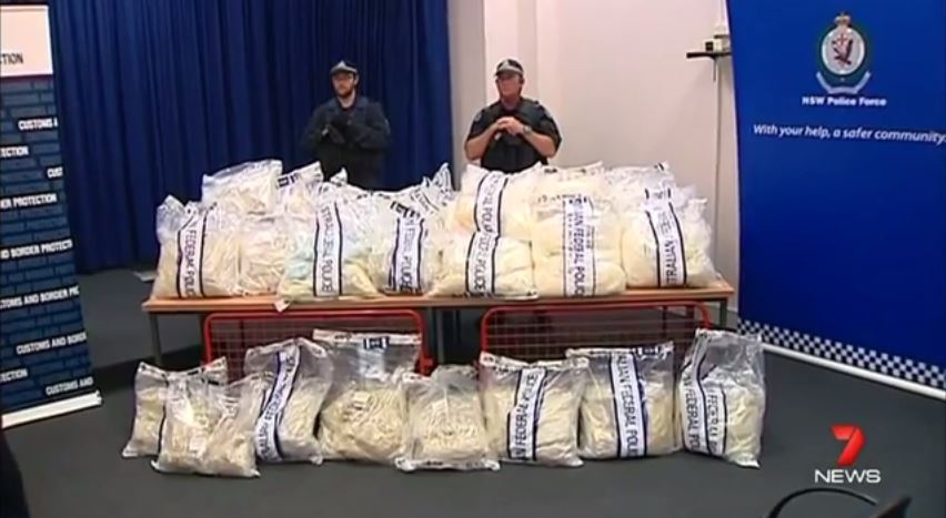 ΒΙΝΤΕΟ-Κατάσχεσαν 2.6 τόνους ναρκωτικών
