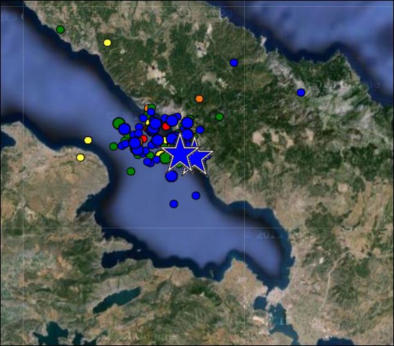 127 μετασεισμοί στον Ευβοϊκό