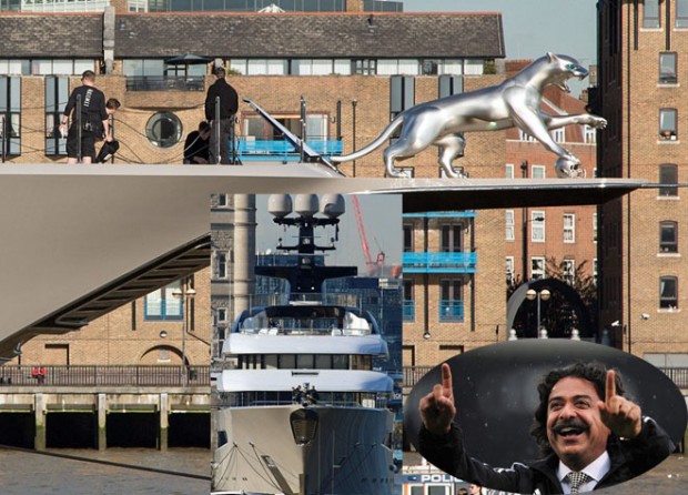 ΦΩΤΟ-Το νέο πλωτό “παλάτι” του αφεντικού της Φούλαμ